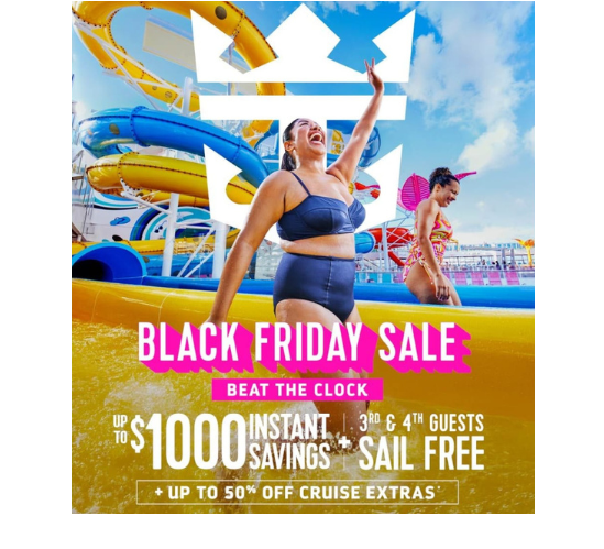 black friday sale, Royal Caribbean cruise, cruise deal,