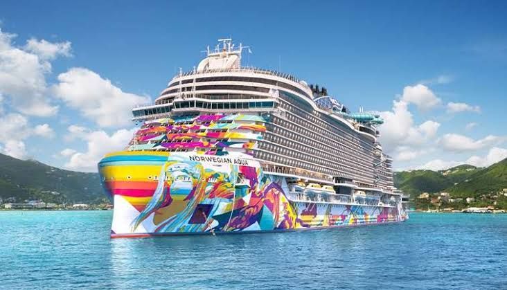 Norwegian Aqua cruise ship sailing short Bahamas cruise from Miami 2028