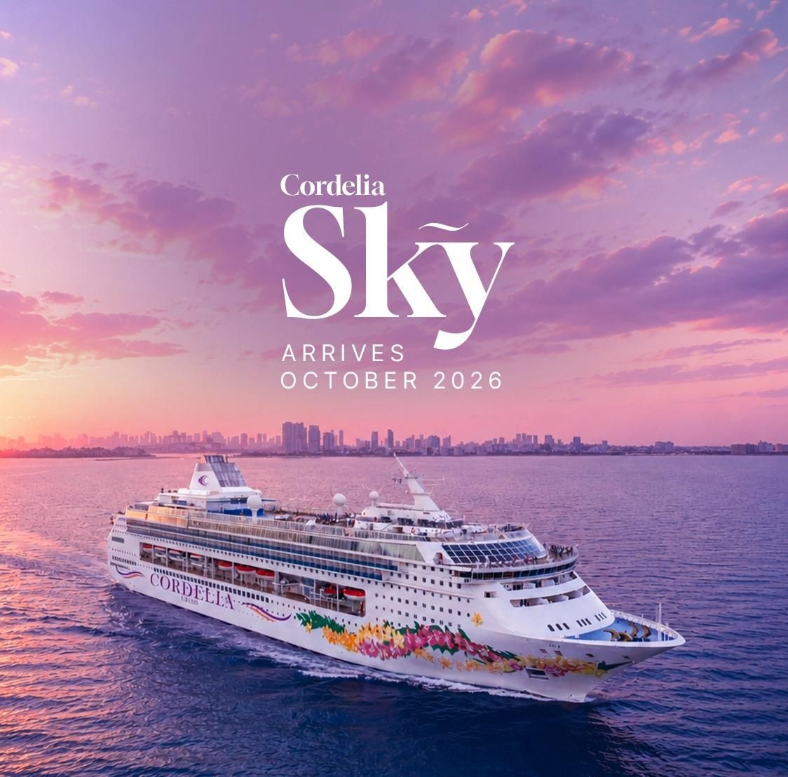 Cordelia Sky October 2026 | book Cordelia Sky Mumbai cruise | Cruise Continent
