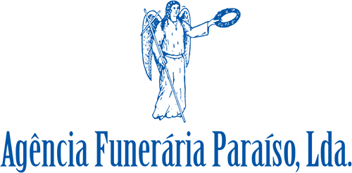 A logo for a company called agencia funeraria paraiso lda