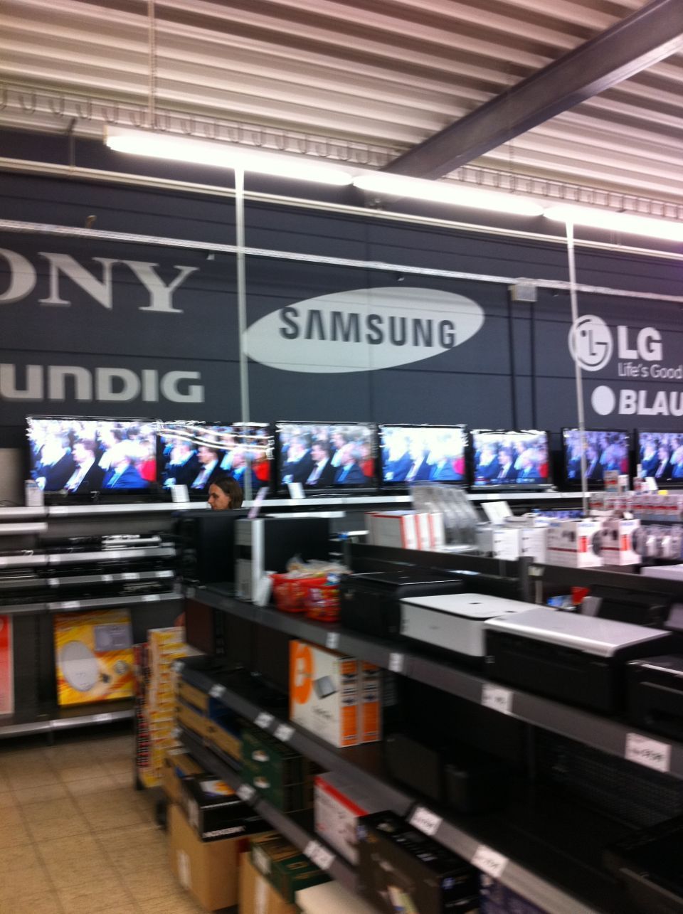 Samsung im Laden