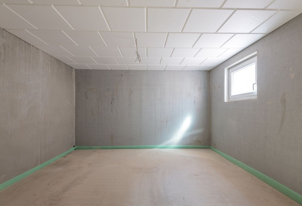 Trockener Kellerraum nach erfolgreicher Abdichtung, Beispiel einer professionellen Kellerabdichtung durch erfahrene Keller abdichten Firma.