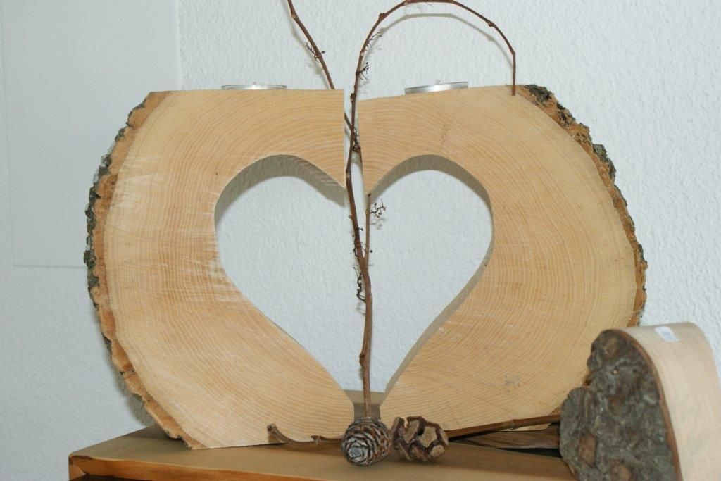 Herz aus Holz