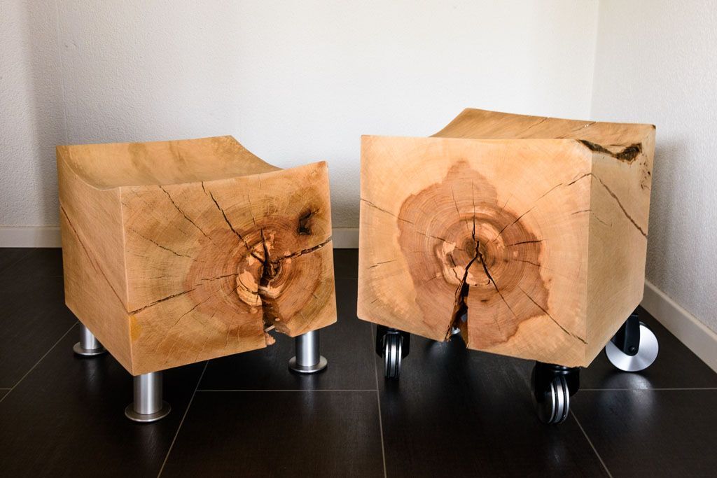 Höcker aus Birnbaumholz