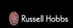 Das Logo von Russell Hobbs wird auf schwarzem Hintergrund angezeigt.