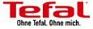 Ein rotes Tefal-Logo auf weißem Hintergrund