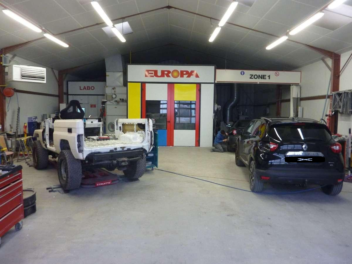 Entrée de la carrosserie Martin