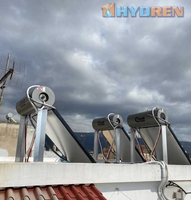 Ηλιακοί θερμοσίφωνες HYDREN