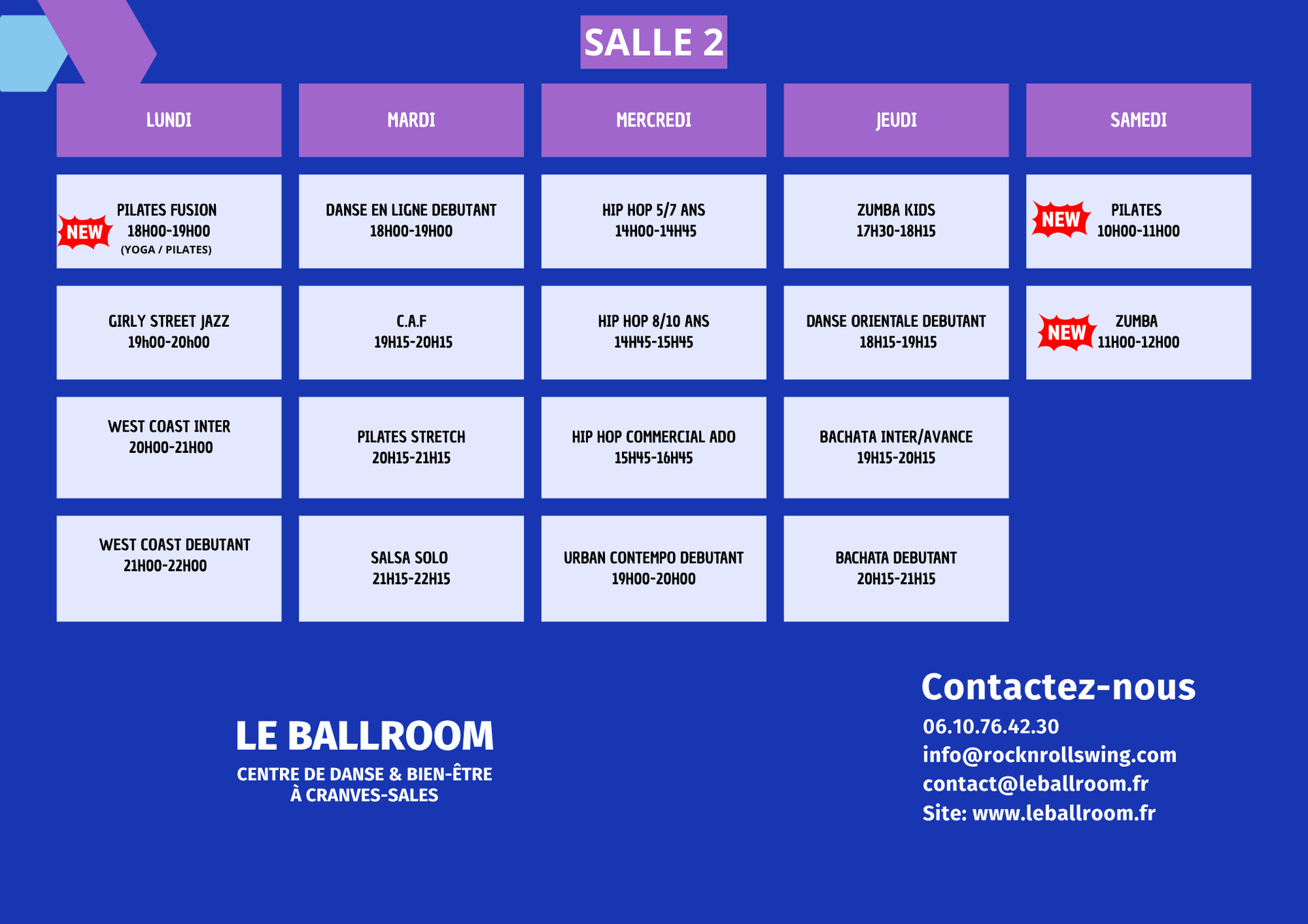 Un cours de danse collectif pour enfants