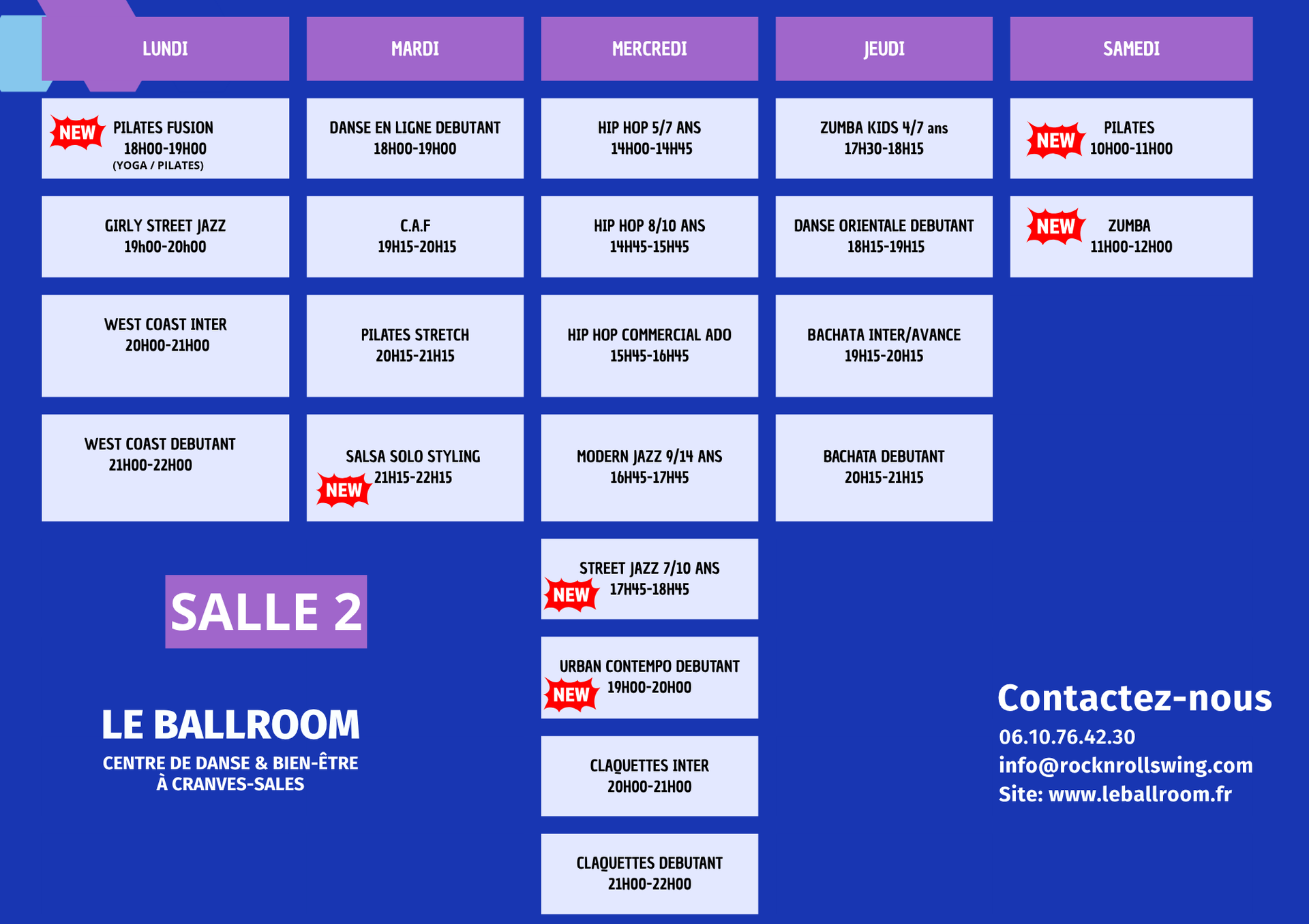 Un cours de danse collectif pour enfants