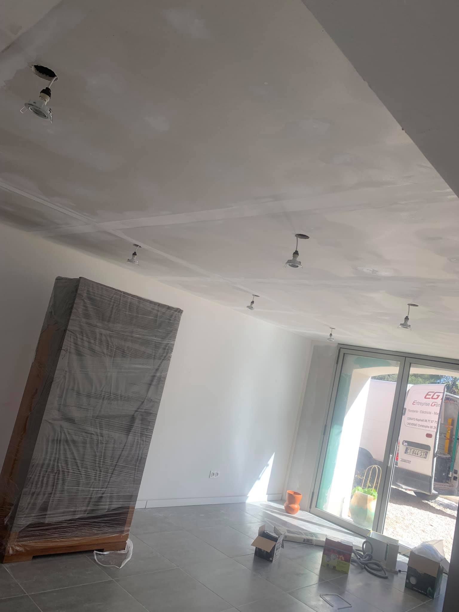 Rénovation de plafond