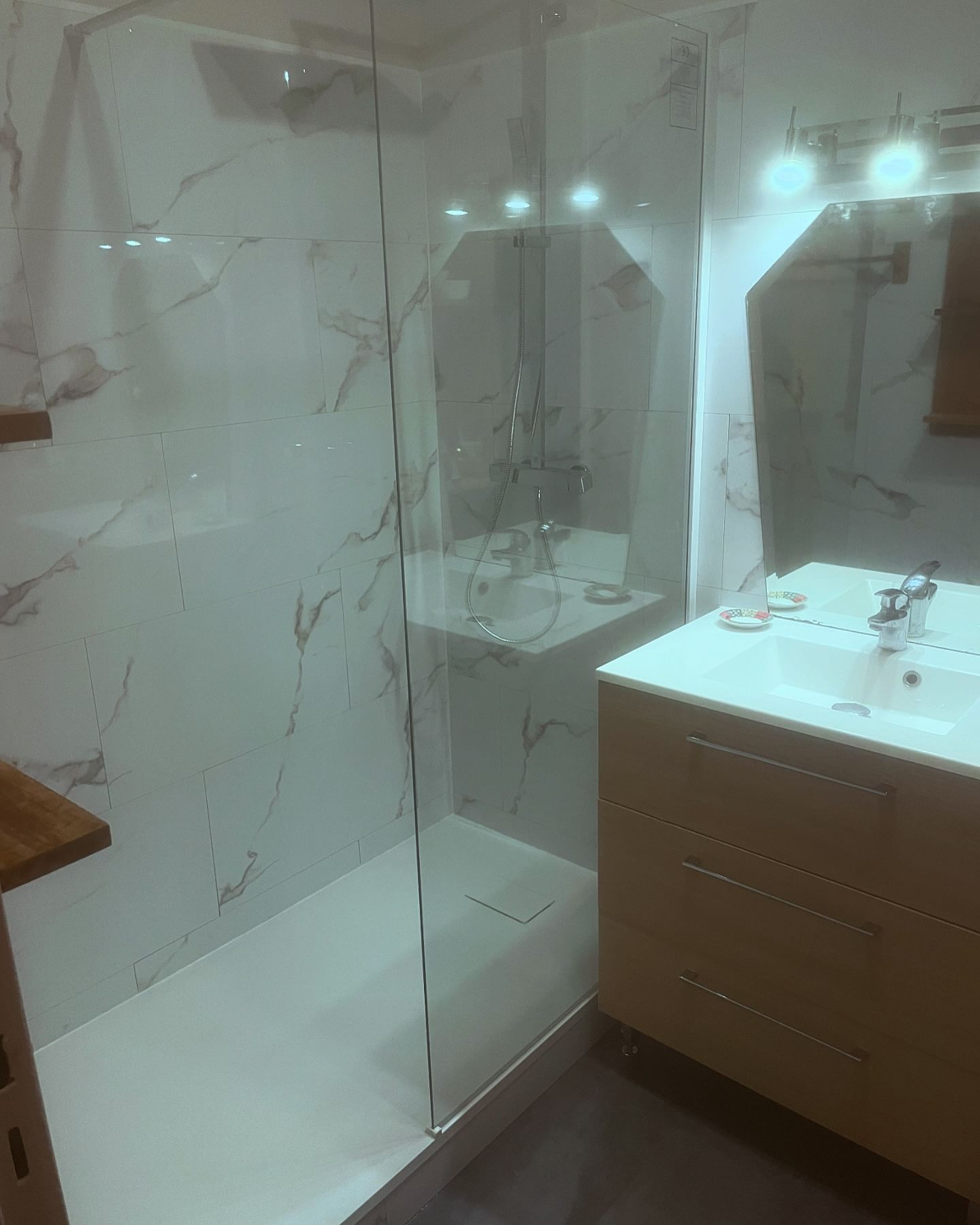 Rénovation de douche et lavabo