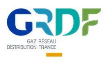 Logo multicolore GRDF