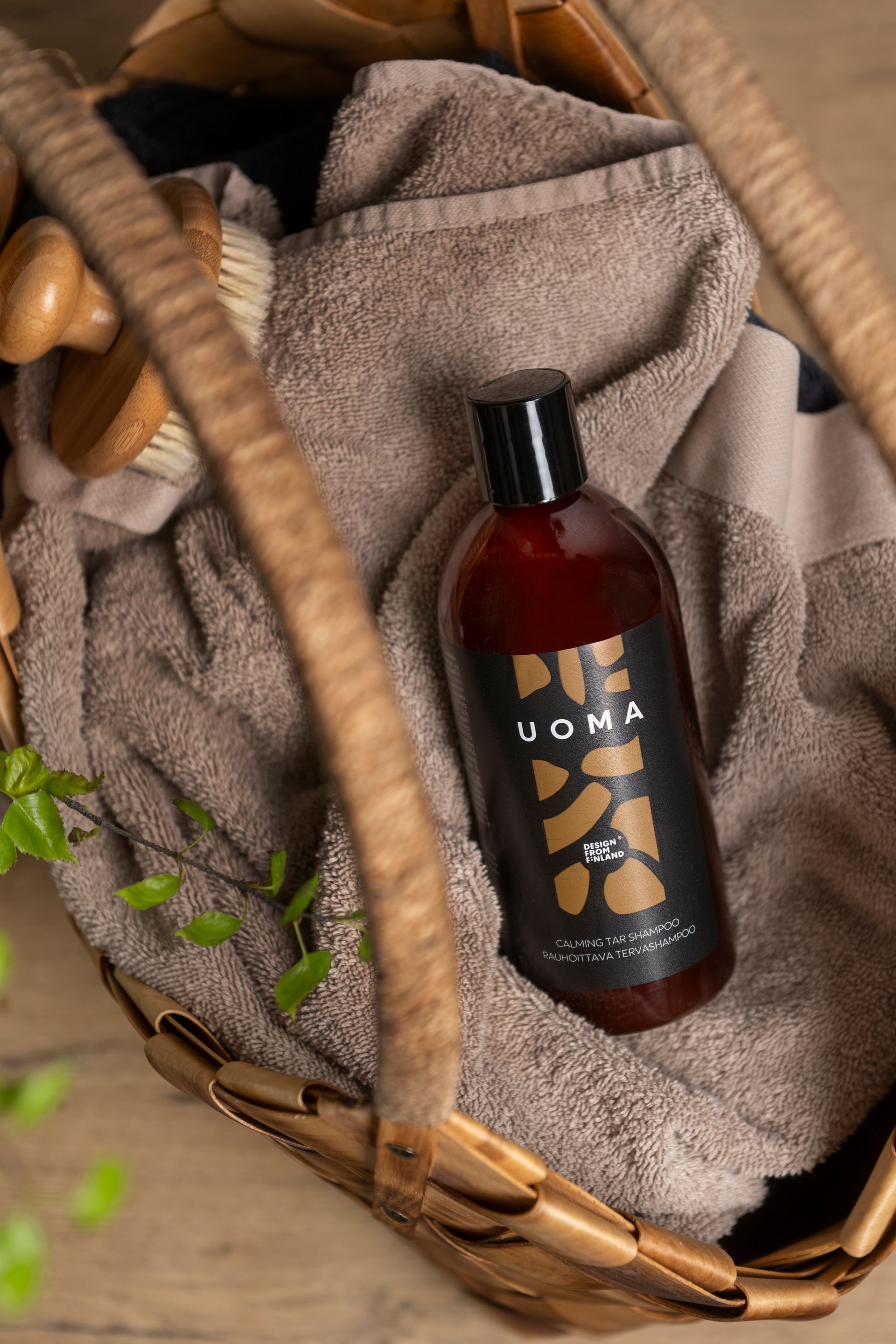 UOMA shampoos get their cleansing power from a wheat-based ingredient derived from side streams of the food industry.