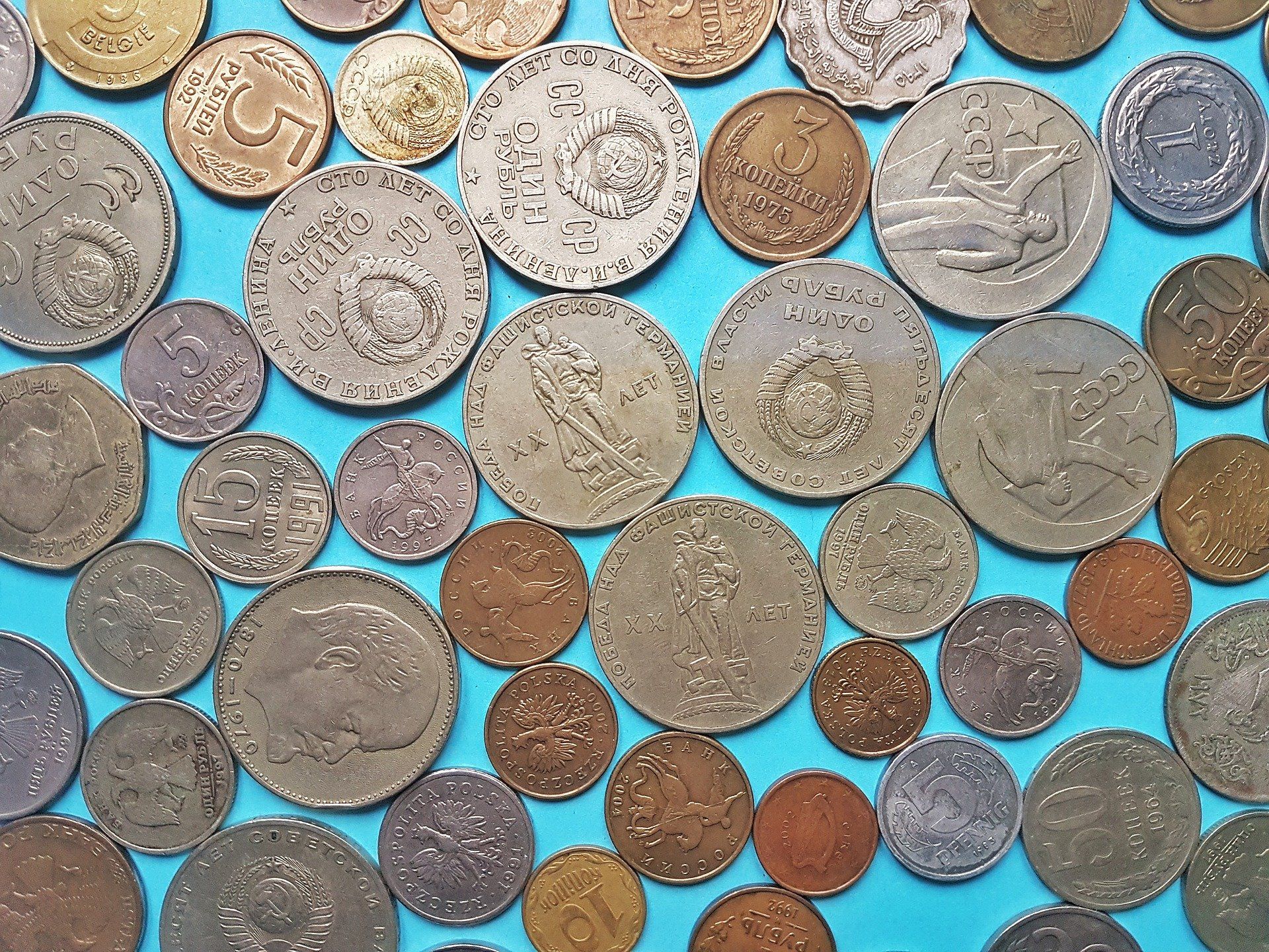 Des collections de pièces