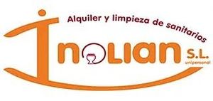 A logo for a company called alquiler y limpieza de sanitarios