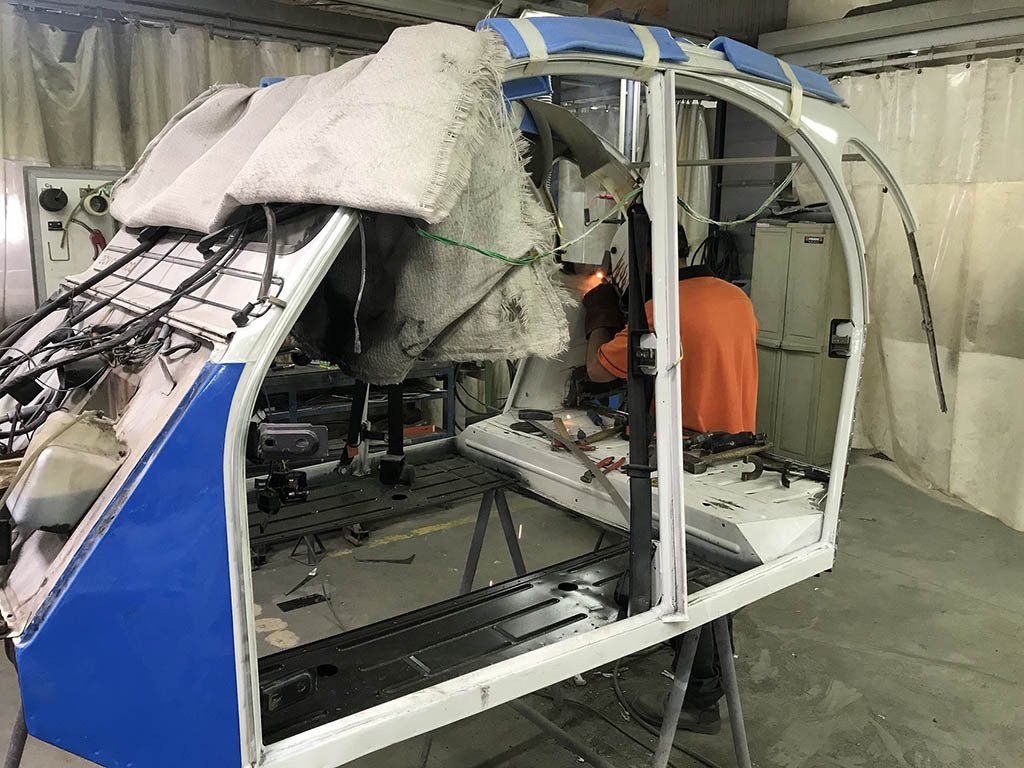 Carrosserie parc auto