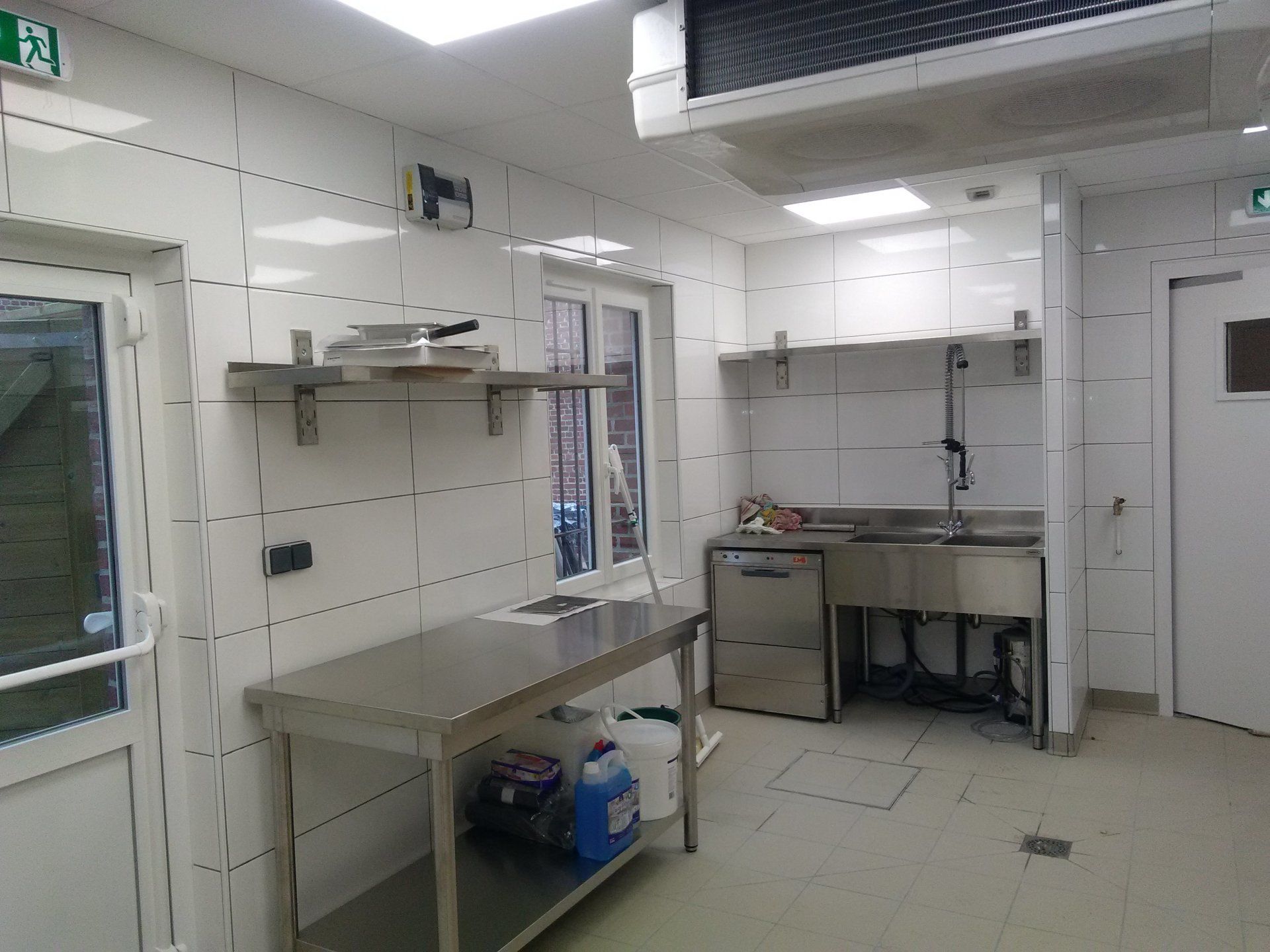 Cuisine de professionnel restaurant