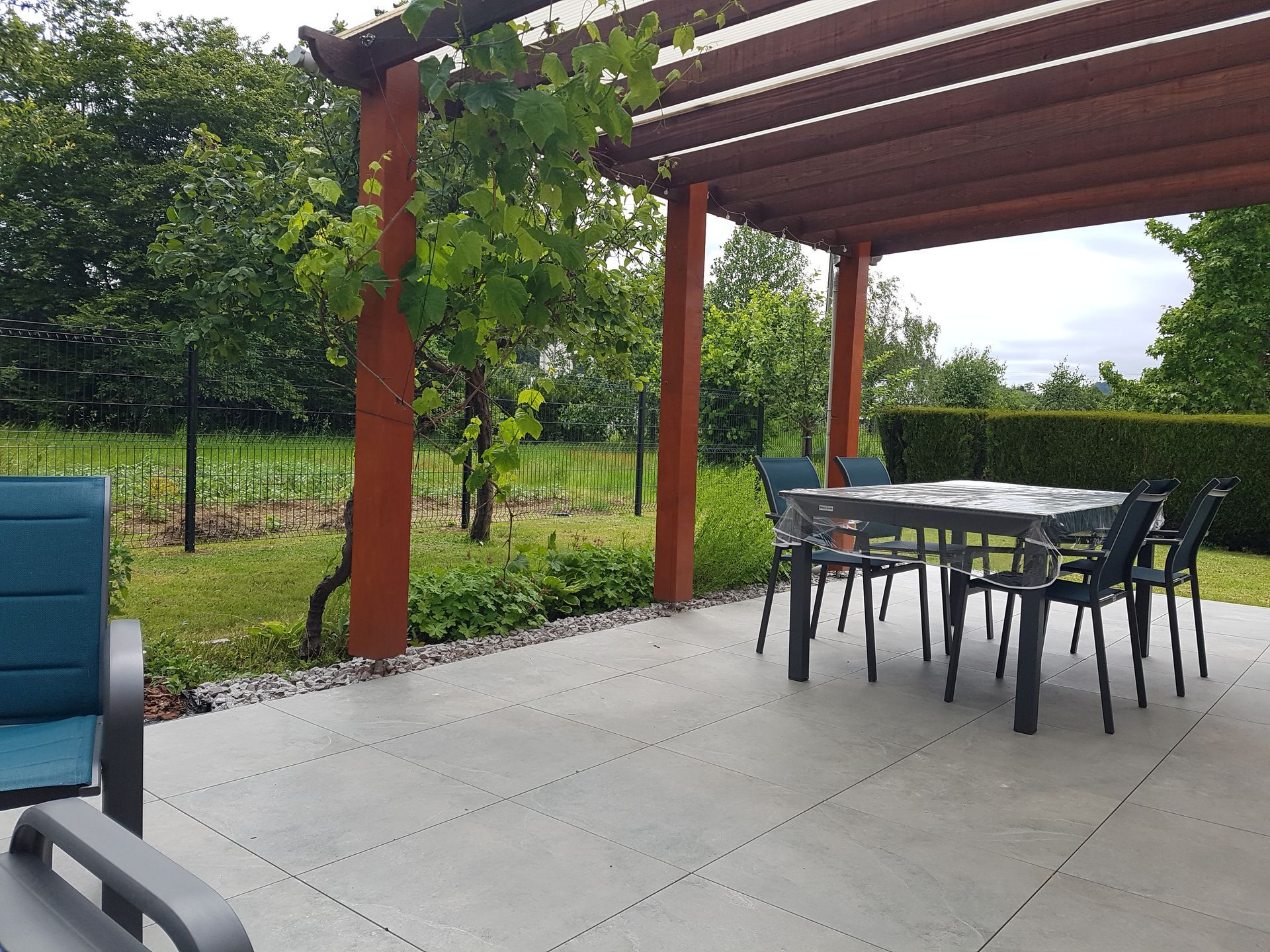 Petit salon extérieur