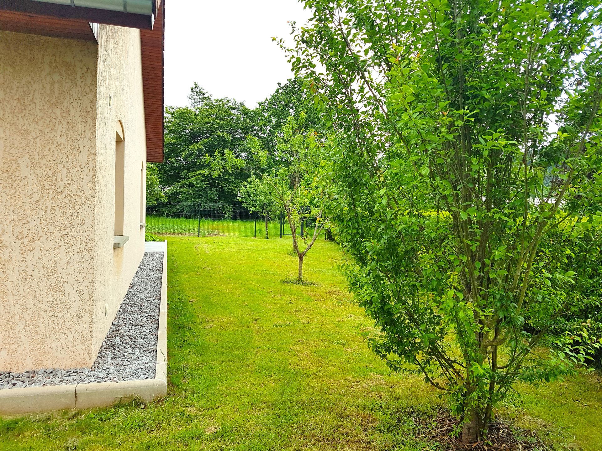 Façade extérieure côté jardin