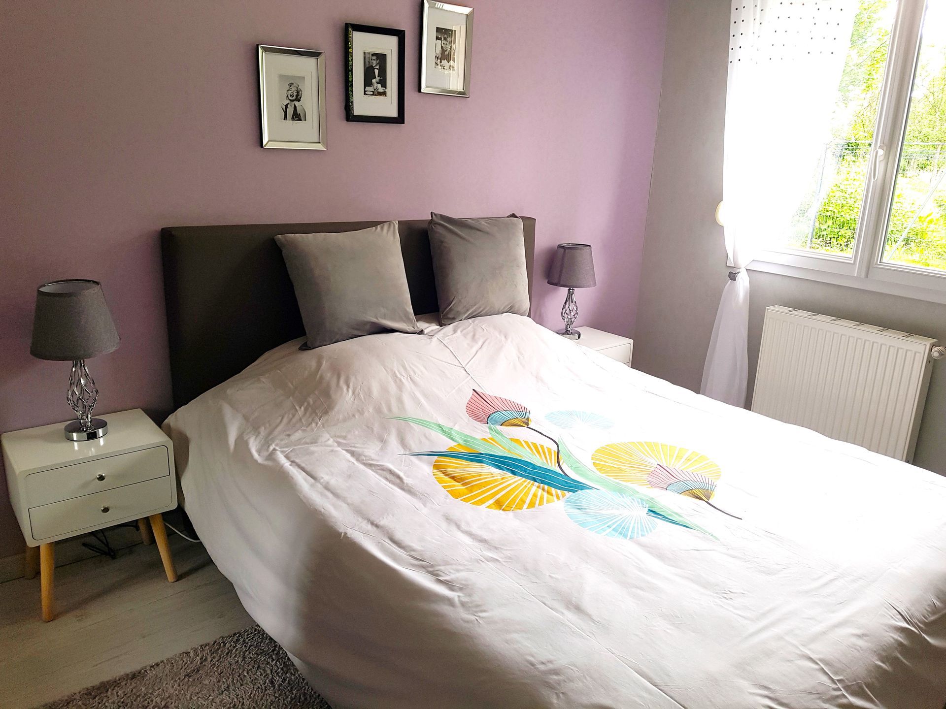 Chambre parentale avec lit double