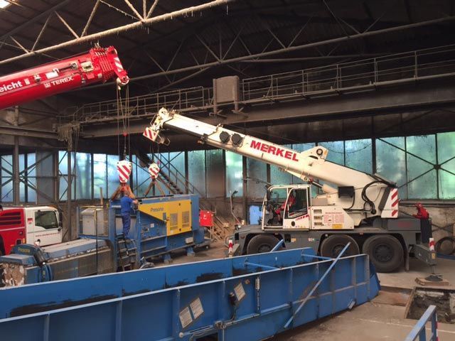 Autokran | Merkel | Franken | 2018