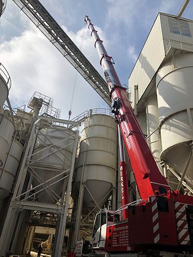 Autokran | Merkel | Franken | 2020