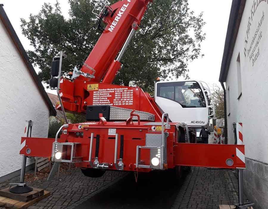 Fertigteilmontage Schönbrunn