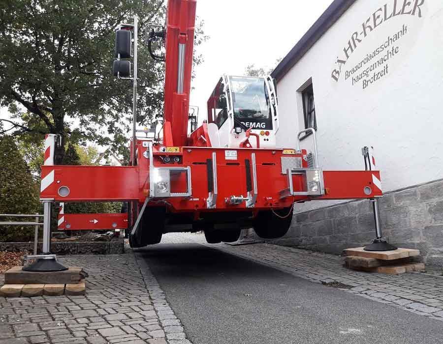 Fertigteilmontage Schönbrunn