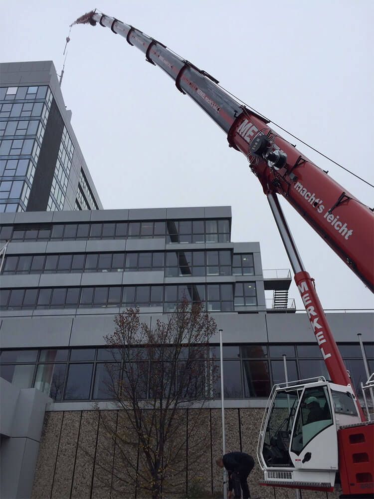 Autokran | Merkel | Franken | 2018