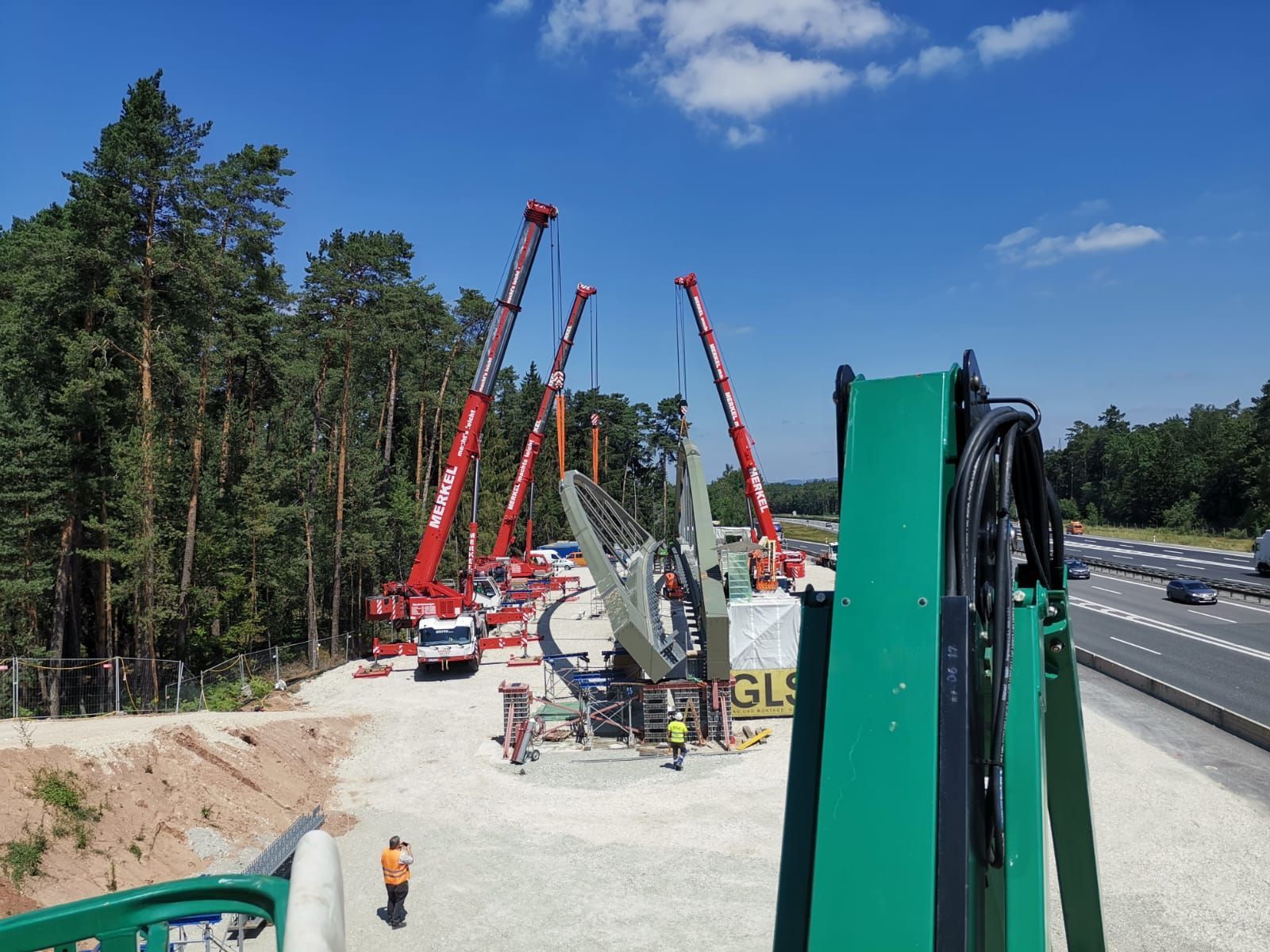 Autokran | Merkel | Franken | 2020