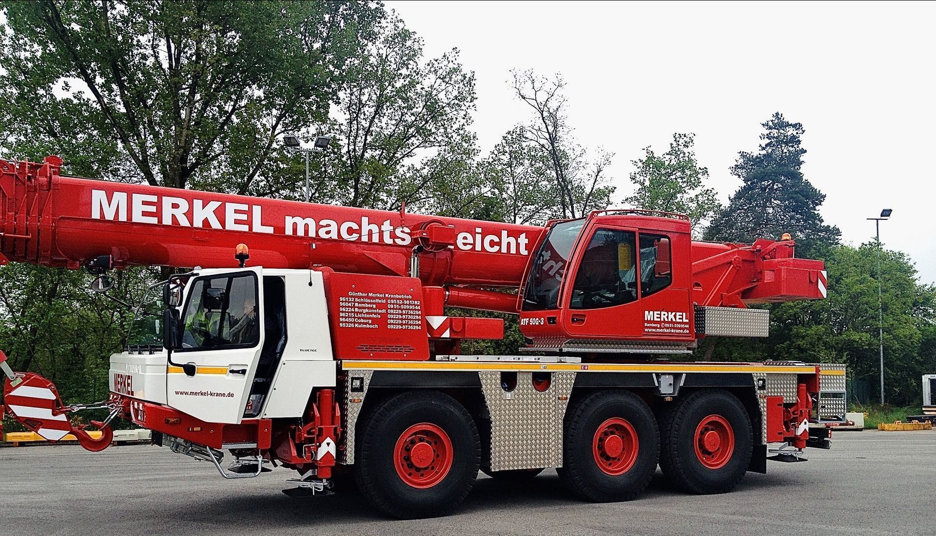 Autokran von der Merkel Autokrane GmbH