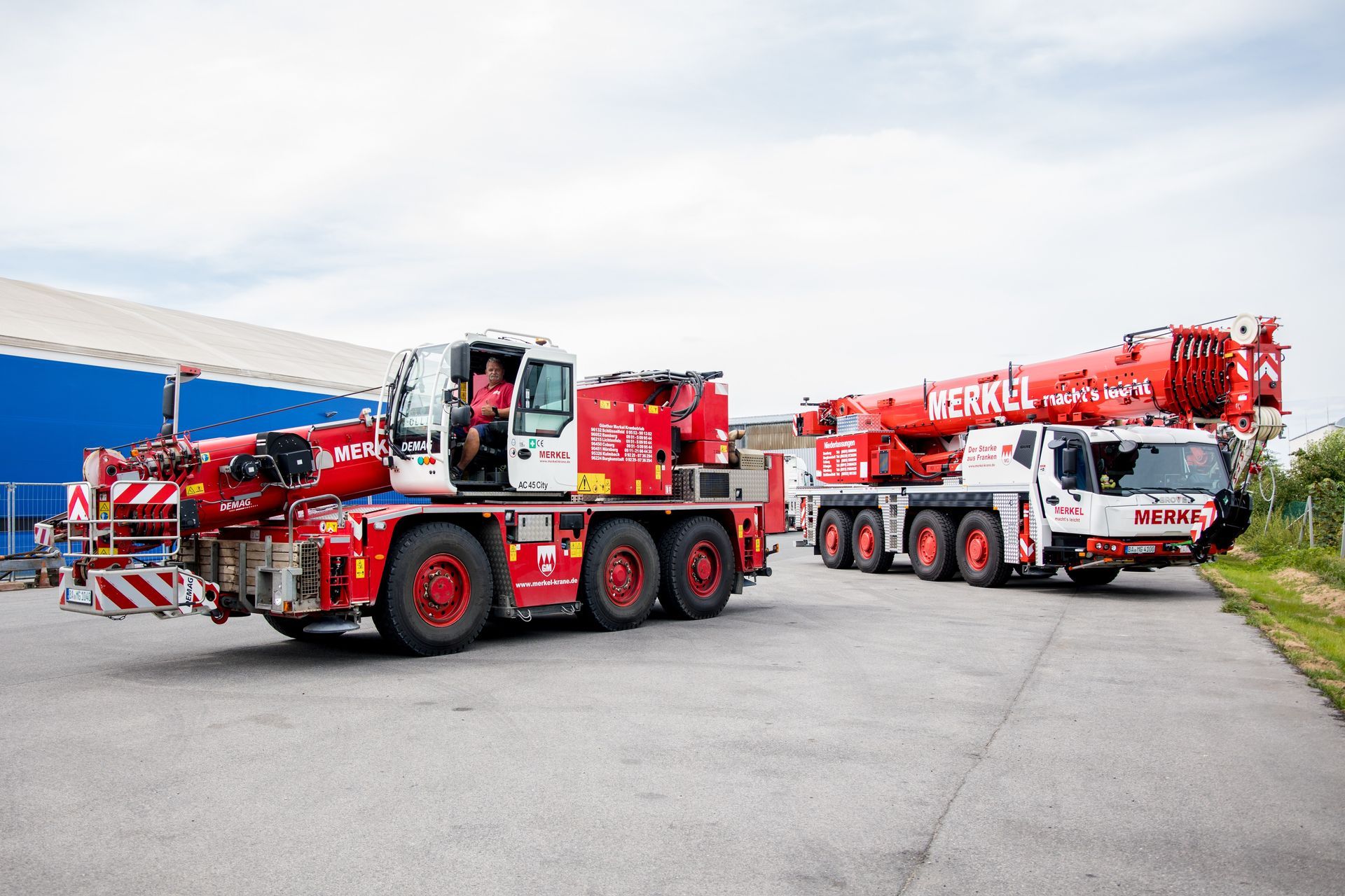 Autokran von der Merkel Autokrane GmbH