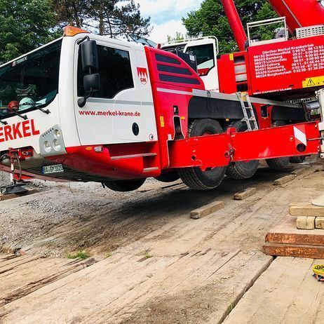 Autokran Merkel