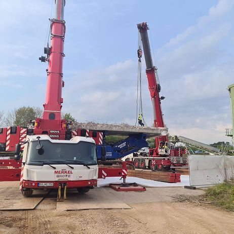 Brückenteil verbinden