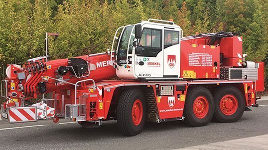 Autokran von der Merkel Autokrane GmbH