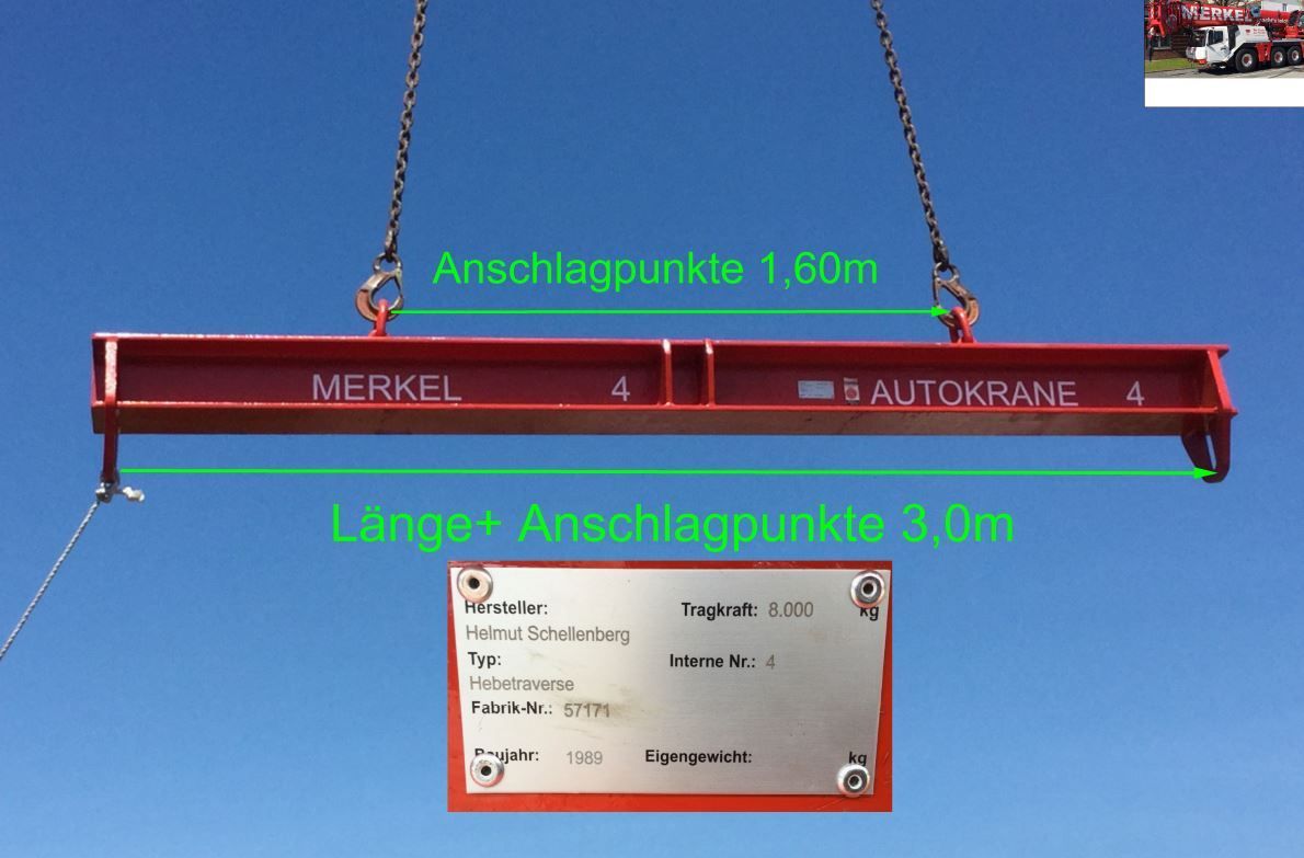 Traverse Nr. 4 |  3m to 8