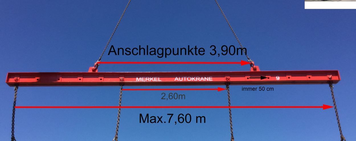 Traverse Nr. 9 |  7,60 to 10
