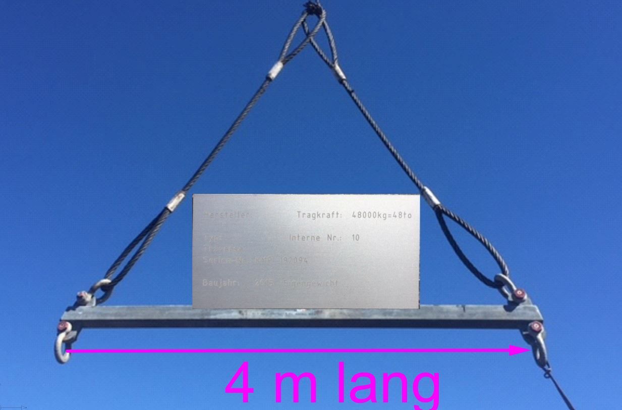 Traverse Nr. 10 |  4m to 48