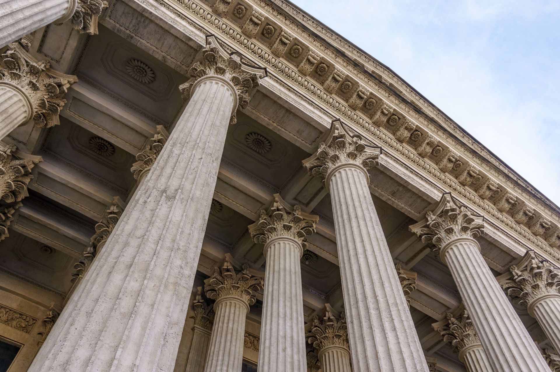 Colonnes du tribunal