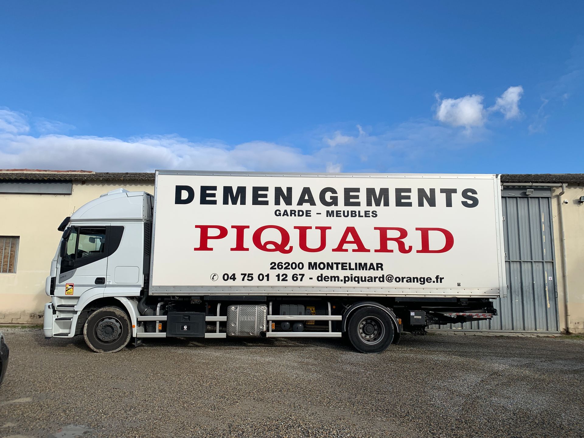 Camion pour déménager