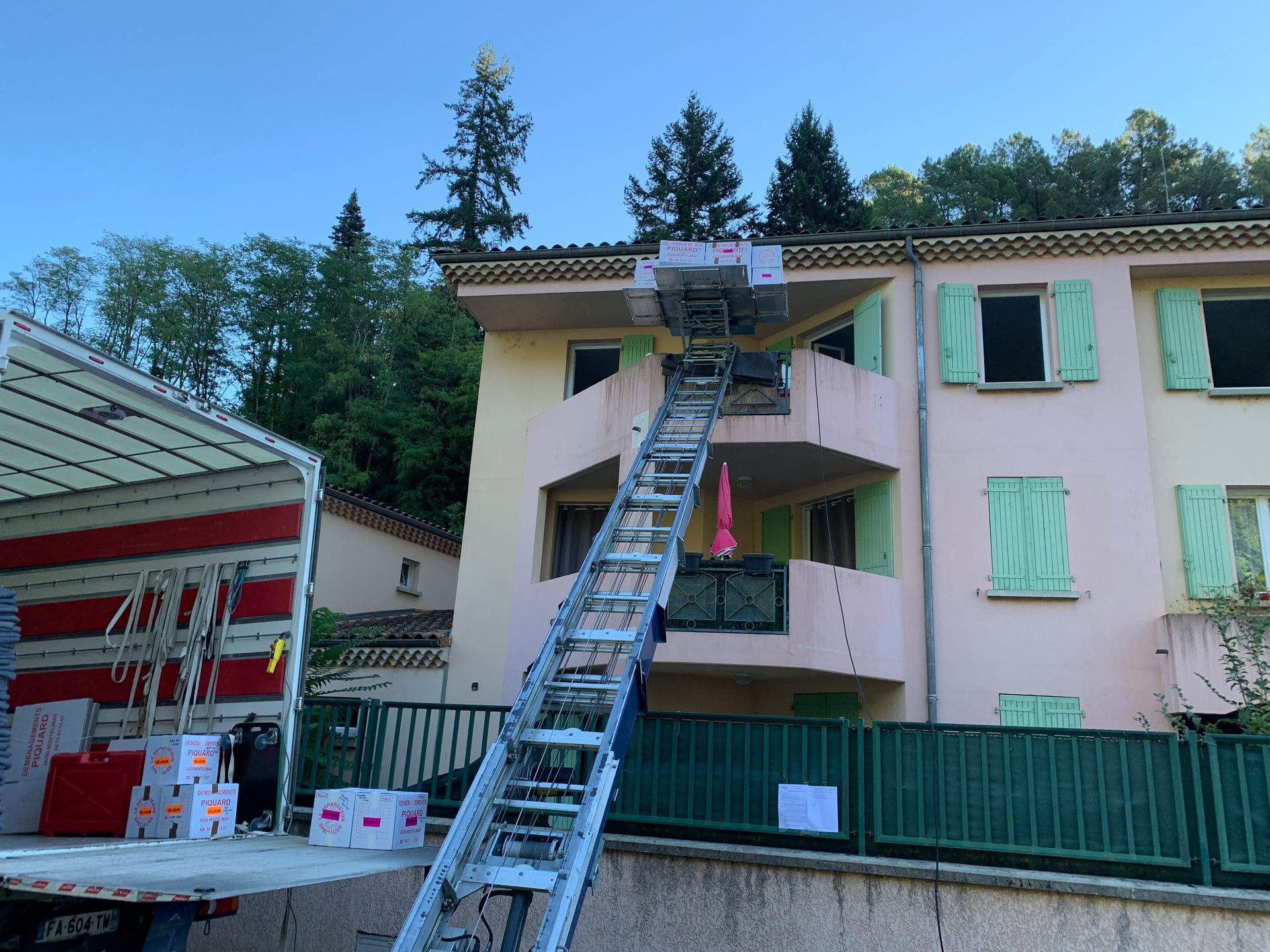 Déménagement en hauteur