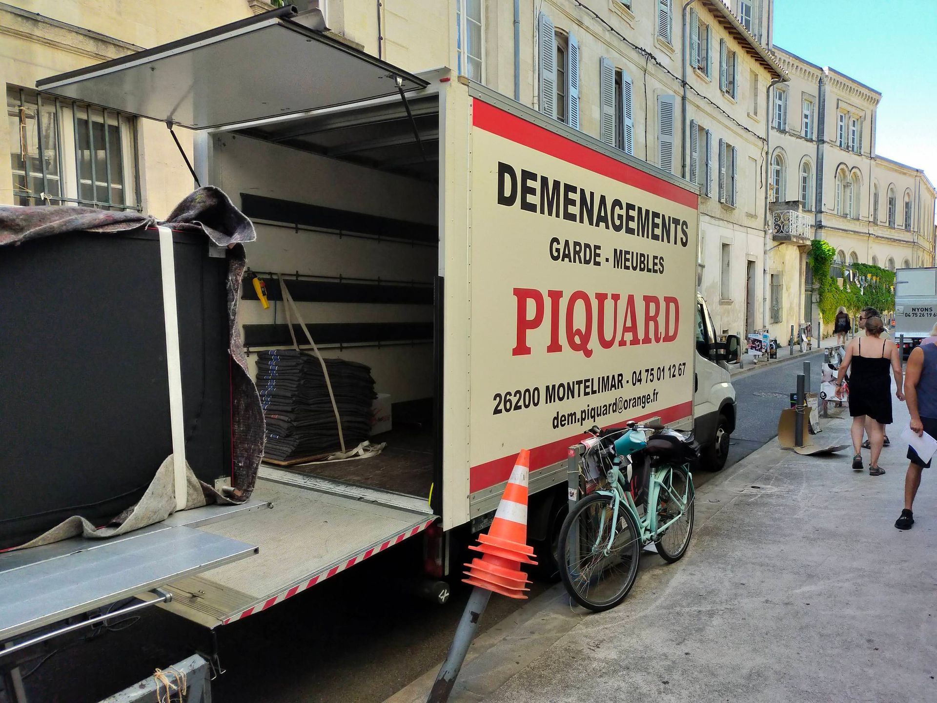 Déménagement d'un piano