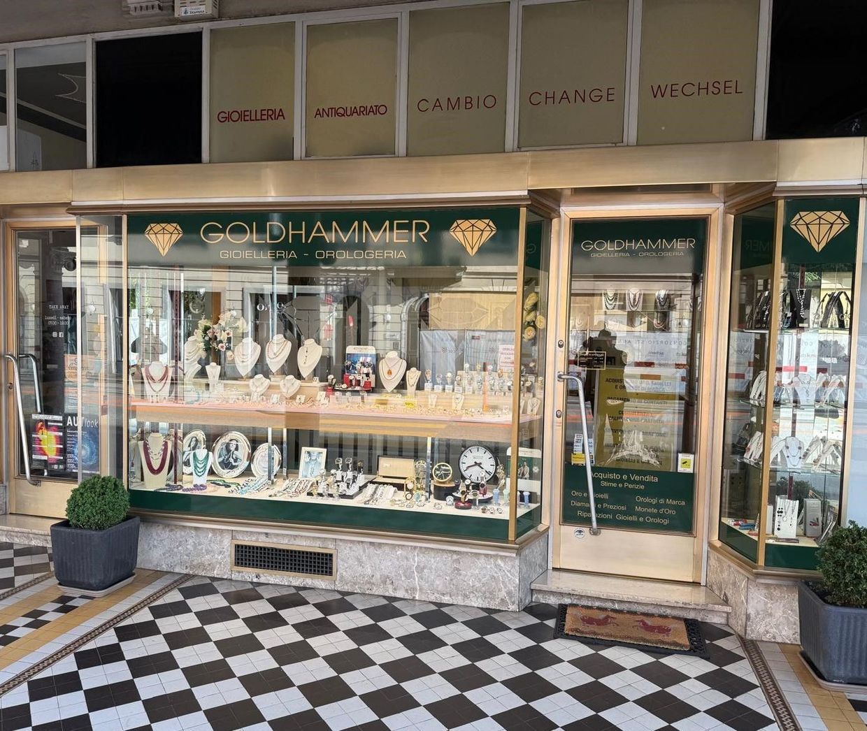 Vendita di gioielli e orologi - Goldhammer SA