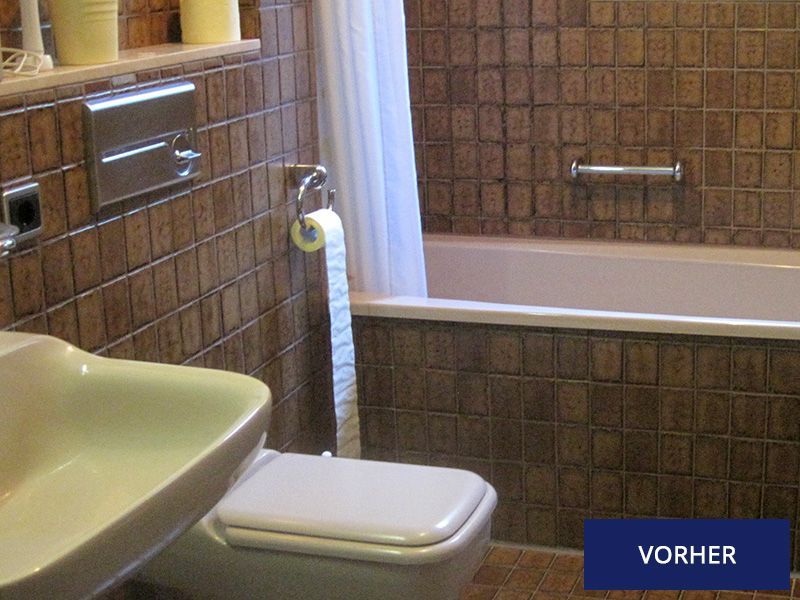 Badezimmer vor der Badsanierung von der ASC GmbH Badezimmer vor der Badsanierung von der ASC GmbH