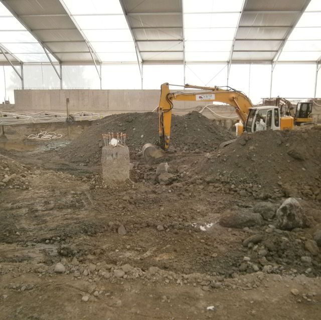 travaux de terrassement