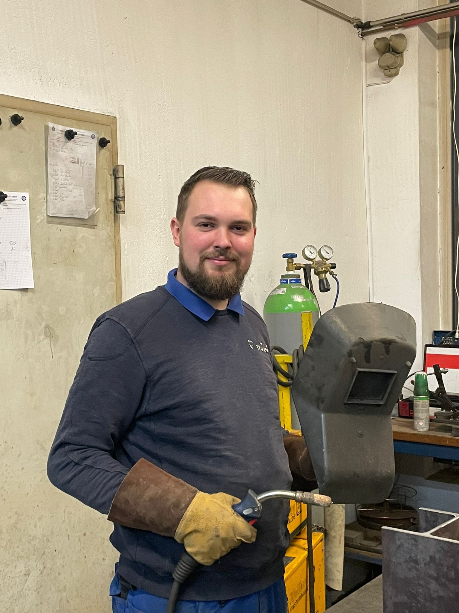 Mitarbeiter der Schlosserei-Metallbau Voltz GmbH