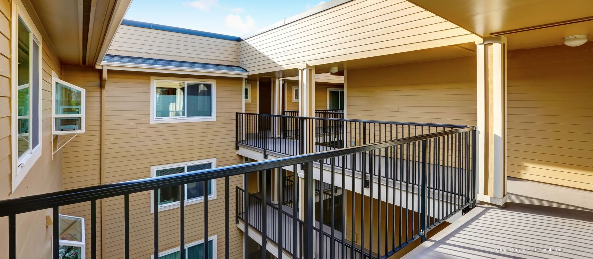 Geländer, das von der Schlosserei-Metallbau Voltz GmbH gefertigt wurde