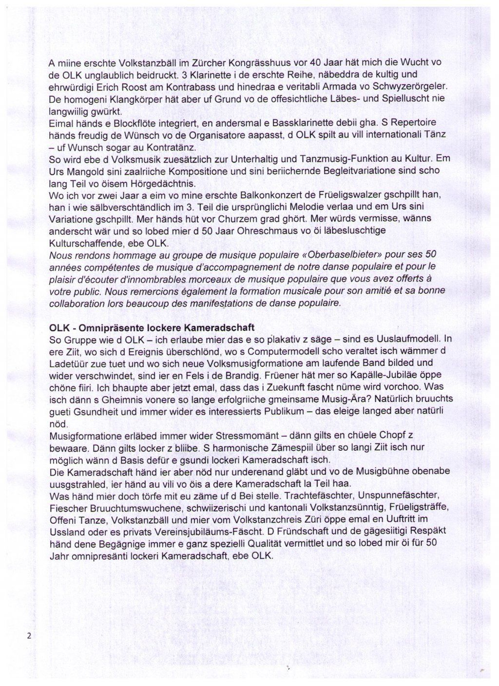 Oberbaselbieter Ländlerkapelle