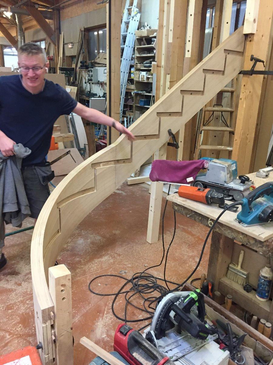 Construction escalier